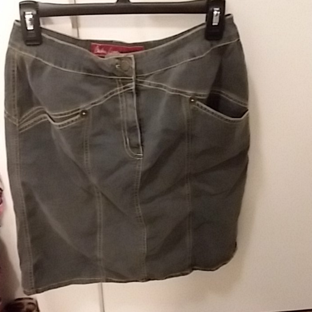 Jeans midi skirt
